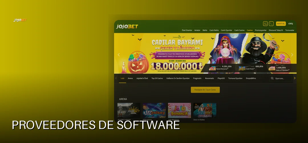 Proveedores de software