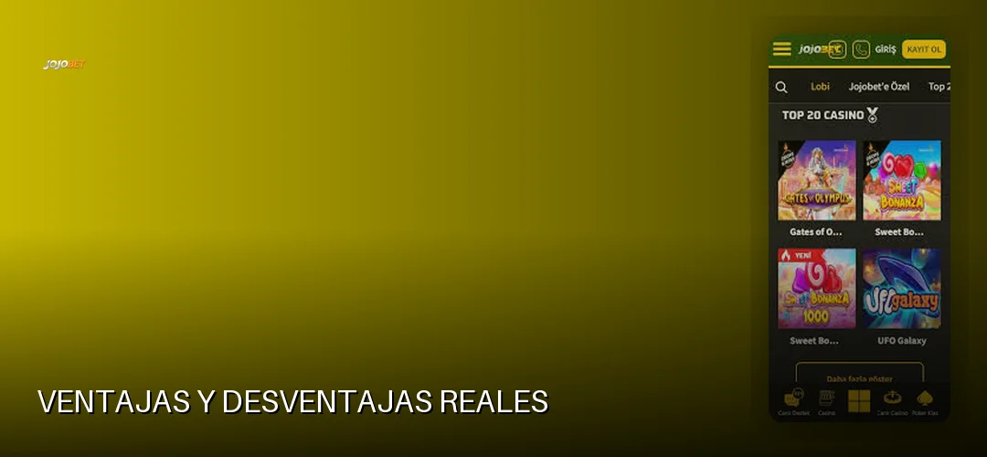 Ventajas y desventajas reales